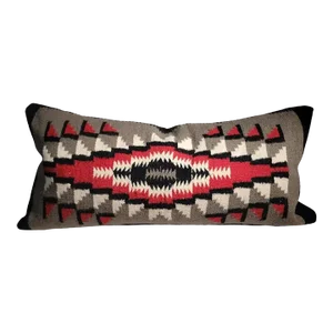 Mexican Indian Weaving Bolster Pillow