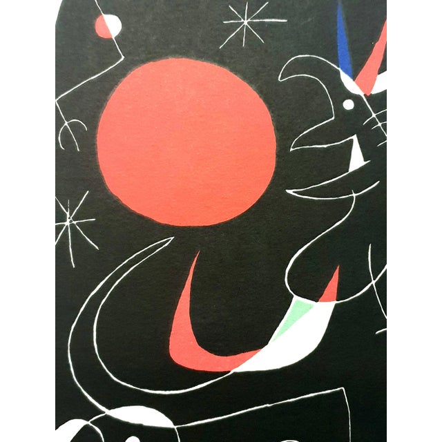 Early 21st Century Joan Miro, Night Sky, Lithograph, 1956 For Sale - Image 5 of 7