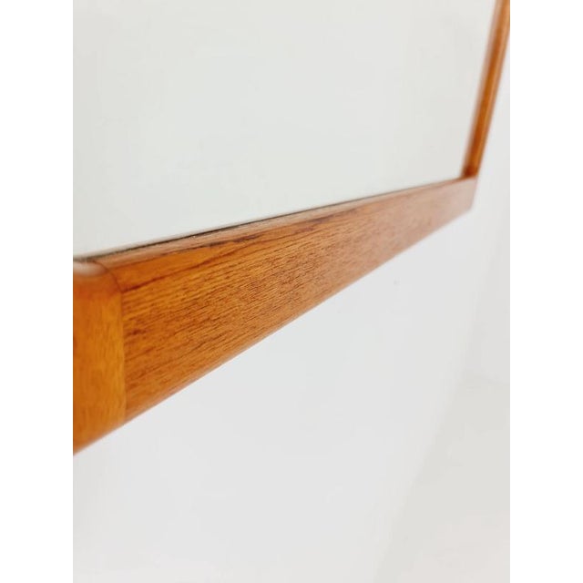 Large Mid-Century Danish Mirror from Silkborg Møbelfabrik, 1960s For Sale - Image 11 of 18