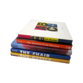 Design & Fashion Books - Set of 5 For Sale