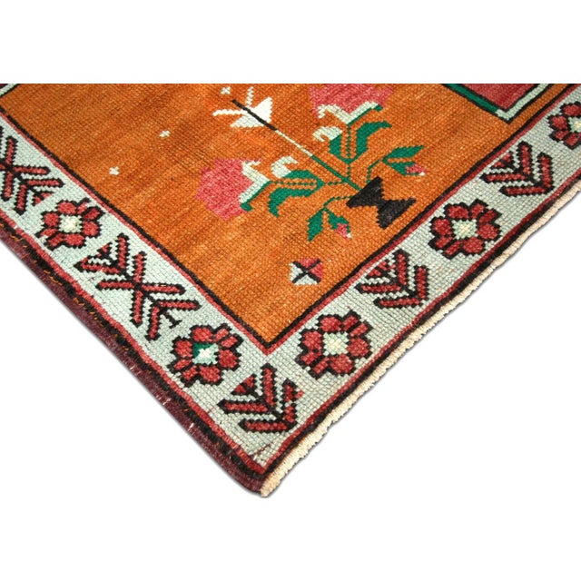 Illustration 1960s Turkish Oushak Rug For Sale - Image 3 of 7