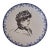 Royal Doulton Gibson Girl Plate C. 1899 Free Shipping! For Sale