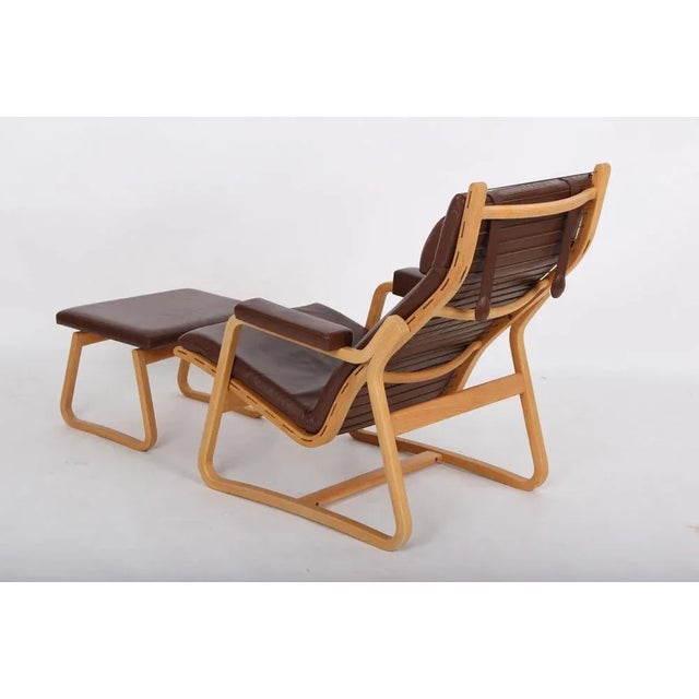 Set of Lounge Chair with Stool by Ditte & Adrian Heath for France & Søn / France & Daverkosen For Sale - Image 4 of 12