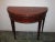 Antique Mahogany Foldable Wall Table in the style of Hepplewhite, 19th Century For Sale - Image 4 of 10