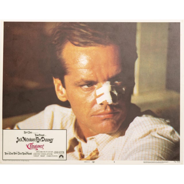 1970s Chinatown 1974 Vintage Lobby Card #1 For Sale
