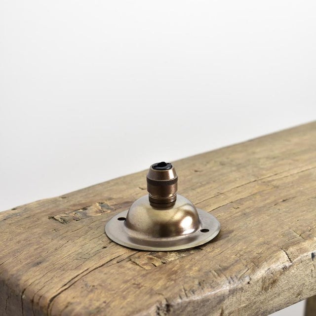 1930s Vintage French Beehive Glass Pendant Light, 1930s For Sale - Image 5 of 6