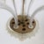 Mid 20th Century Vintage Baroque Style Floral Gold Inflused Cristallo Murano Chandelier For Sale - Image 5 of 12