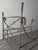 French European Campaign Style Forged Iron and Brass Daybed For Sale In Las Vegas - Image 6 of 12