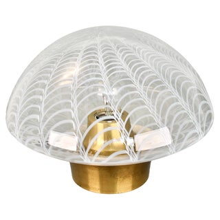 Murano Glass Mushroom Table Lamp by Esperia For Sale