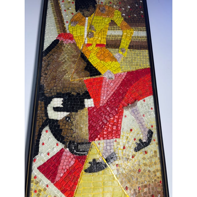 Genaro Alvarez Wall Art Mosaic Matador by Genaro Alvarez For Sale - Image 4 of 8