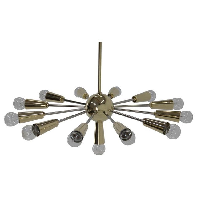 Space Age Sputnik Chandelier, 1960s For Sale - Image 14 of 14