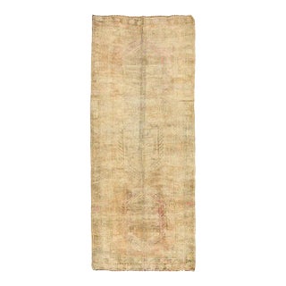 Mid 20th Century Vintage Turkish Washed Out Kars Rug For Sale