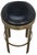 Contemporary NOIR Prince Counter Stool with Leather in Brass Finish For Sale - Image 3 of 5