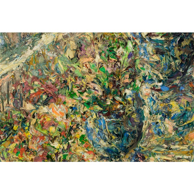 Brutalist Still Life in the Summer, Oil on Canvas Painting by e.j.e. Dulfer For Sale - Image 9 of 18