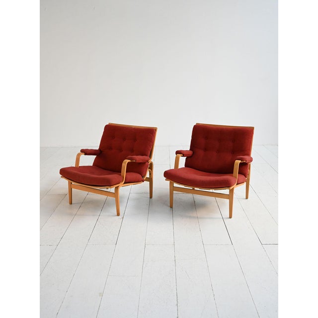 Ingrid Armchairs by Bruno Mathsson for Dux, 1960s, Set of 2 For Sale - Image 11 of 12