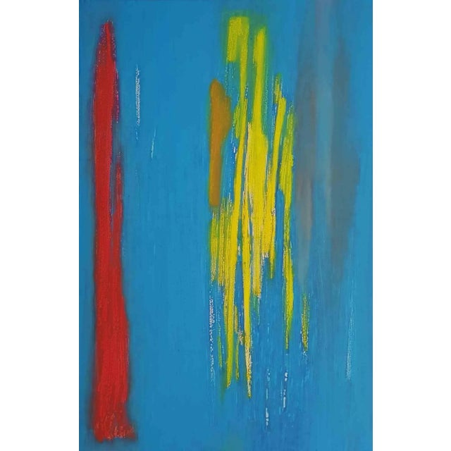 Guerreros is a beautiful acrylic painting realized by the Italian artist Paolo Cantù in 2020. This is an original abstract...