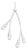 Mitzi Elsa 4-Light Pendant, Textured White For Sale