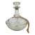 Vintage Nautical-Style Clear Glass Decanter With Rope Accent and Original Stopper For Sale
