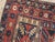 Galerie Shabab Collection Distressed Caucasian Rug With a Tribal Design in Rust, Dark Blue, and Cream For Sale In New York - Image 6 of 8