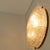 Glass and Brass Flush Mount or Wall Light attributed to Hillebrand Leuchten, 1970s For Sale - Image 11 of 15