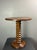 Modern Mid-Century Brutalist French Wood Turned Winepress Side Table in the style of Charles Dudouyt, 1950s For Sale - Image 3 of 12