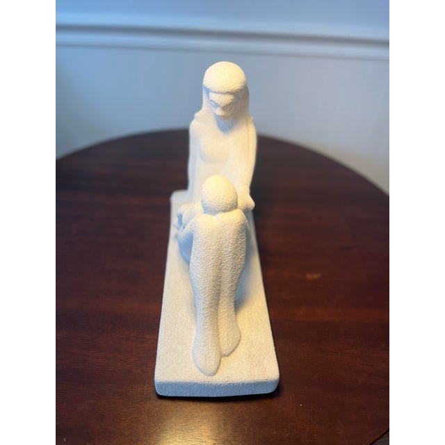 Contemporary Vintage Royal Haeger “Mother & Child” Ceramic Sculpture For Sale - Image 3 of 6
