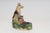 Mid-Century Modern Mid 20th Century Carved and Painted Chalkware German Shepherd Ashtray For Sale - Image 3 of 13