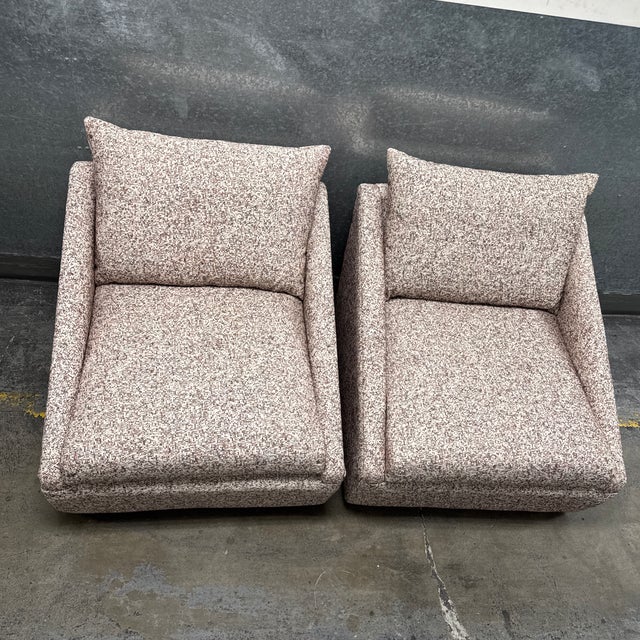 Four Hands Arrow Swivel Chairs, Pair For Sale - Image 4 of 12