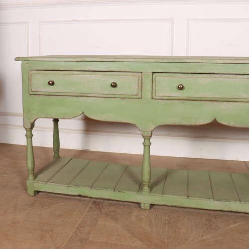 English Painted Potboard Dresser Base For Sale - Image 4 of 12