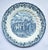 Ceramic Myott Country Life Blue & White Dinner Plate For Sale - Image 7 of 7