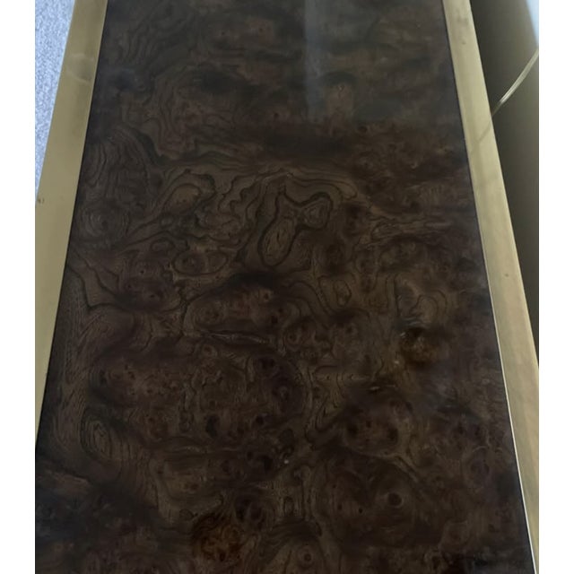 Mid-Century Modern Burledwood Credenza by MasterKraft For Sale - Image 6 of 9