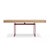 Bodil Kjaer, 1959 Red And White Stained Oak Office Desk For Karakter Coveted by renowned modernist architects Marcel...