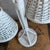 Wood Mid-20th Century White French Boho Double Rattan Table Lamp Manner of Louis Sognot For Sale - Image 7 of 12