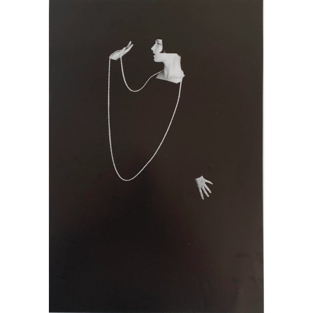 Art Deco Eugene R. Richee "Louise Brooks 1928" Poster Black and Whites Gallery London For Sale - Image 3 of 9