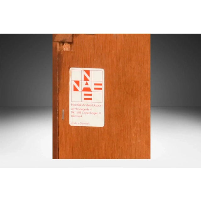 Wood Mid Century Danish Modern Teak 10 Drawer Dresser Denmark For Sale - Image 7 of 14