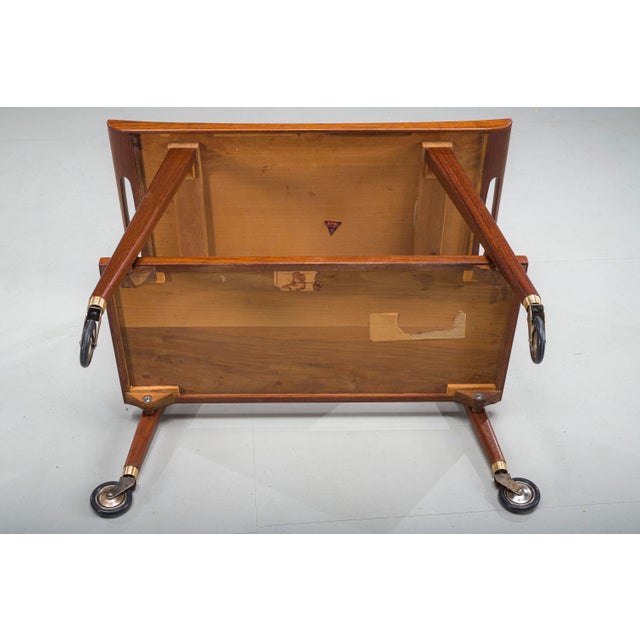 Mid-Century Modern German Bar Cart from Opal Möbel, 1960s For Sale - Image 12 of 18