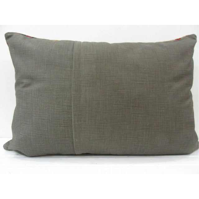 Contemporary Turkish Kilim Pillow Cover For Sale - Image 3 of 4