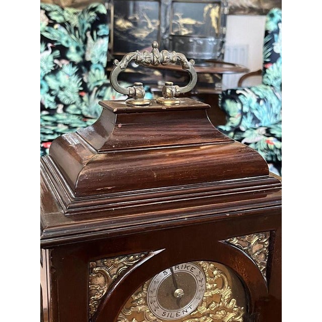 Twin Fusee Bracket Clock For Sale - Image 5 of 12