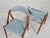 Mid-Century Danish Model 31 Dining Chairs in Teak by Kai Kristiansen for Schou Andersen, Set of 4 For Sale - Image 6 of 13