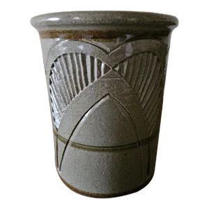 Early 21st Century Studio Pottery Canister Planter