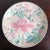 A beautiful decorative porcelain plate hand-painted in Macau, China. Perfect for table or wall display. Marked on bottom.