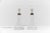 Pair danish Table Lamps in Clear Glass by Michael Bang for Holmegaard, 1960s The lamps are executed with E27 Edison screw...