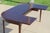 Vintage Myrtle Desk Co. Georgian Style Mahogany Curved Hunt Table / Executive Desk For Sale - Image 9 of 18