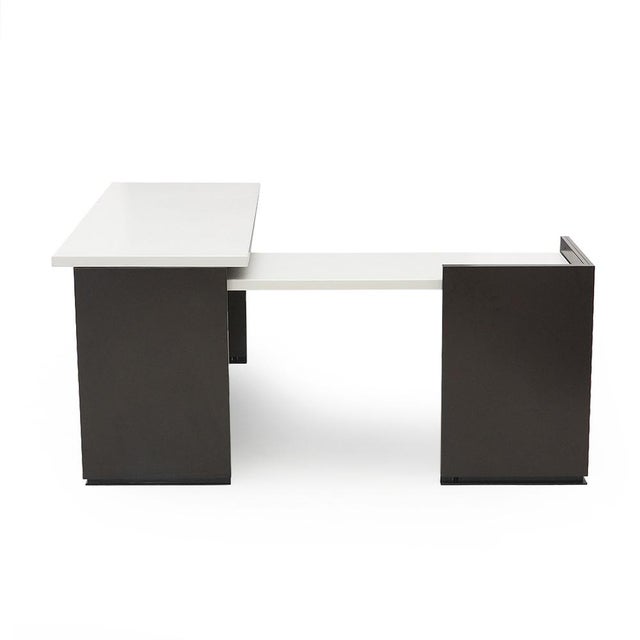 Mid-Century Modern Graphis Desk by Osvaldo Borsani for Tecno, 1970s For Sale - Image 3 of 17