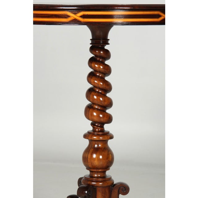 Mid 19th Century Side Table with Tunbridge Marquetry, 1850 For Sale - Image 16 of 18