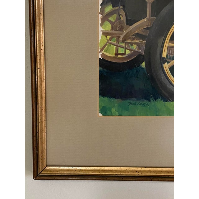 Mid 20th Century Oil Painting Robert Levin, Framed For Sale - Image 11 of 12