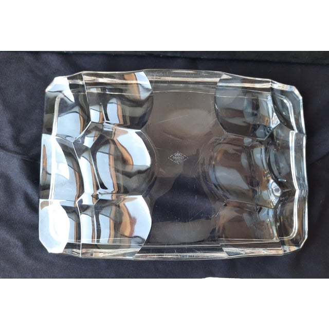 1970s Crystal Coin Tray from Art Vannes, France, 1970s For Sale - Image 5 of 15