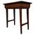 A beautifully crafted early 20th-century English Edwardian side table, finely constructed in oak and distinguished by its...