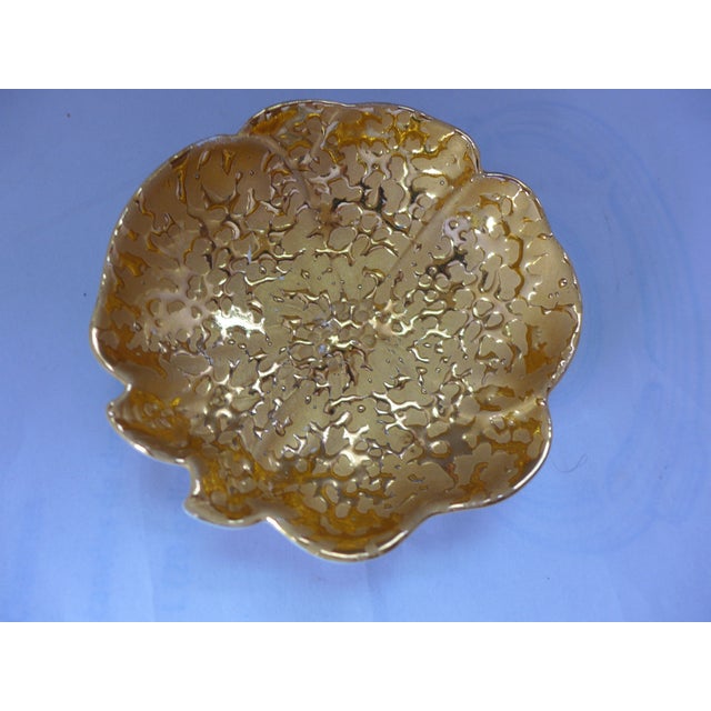 Mid Century 22K Gold Candy Dish Chairish