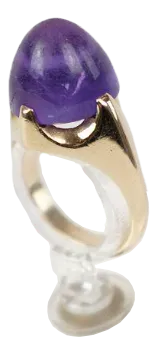 14 Carat Gold Ring with Amethyst